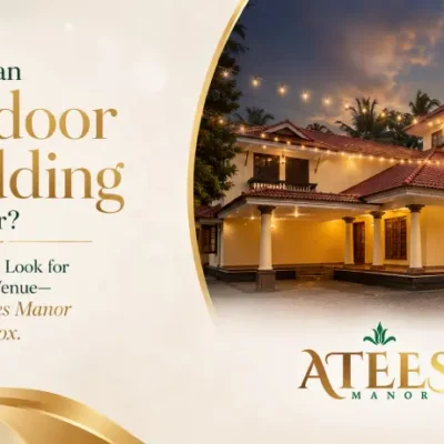 Outdoor Wedding in Thrissur