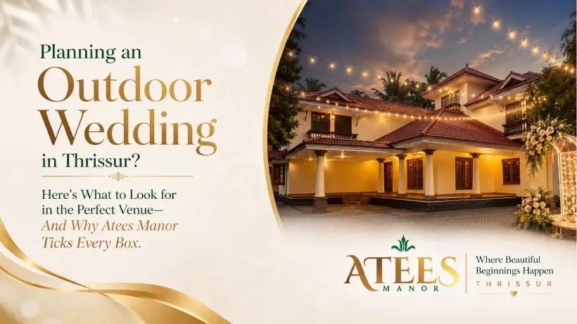 Outdoor Wedding in Thrissur
